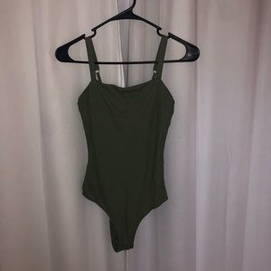 Hollister: Olive Green Bodysuit